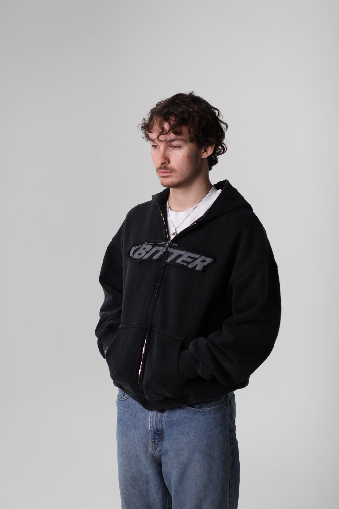 "Bitter" Zip-Up